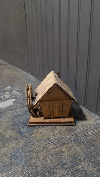 Wood Mill House Music Box RSV