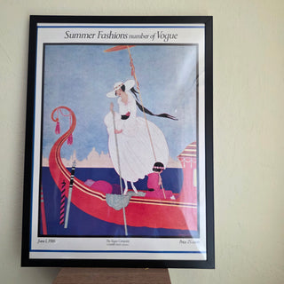 SALE - Vogue - Summer Fashions Framed Print
