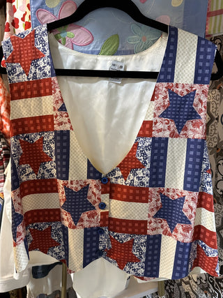 Red/White/Blue vest  #SM RCD|82756