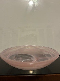 #1786 Pink Swirl Bowl|51458