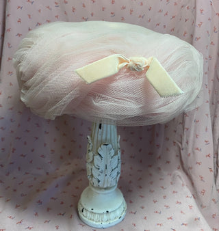 Pink Vintage Hat Mother of the Bride Hat 1966 RSV|57504