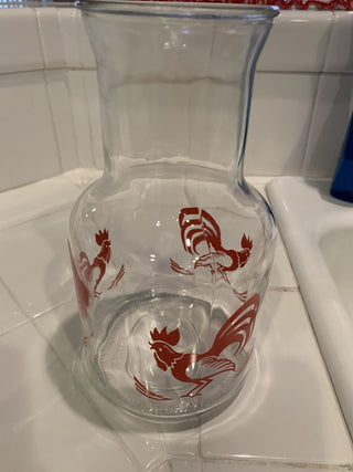 Jd-Vtg pressed Rooster decanter|51711