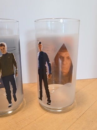 RF Set of 4 Star Trek Movie Glasses