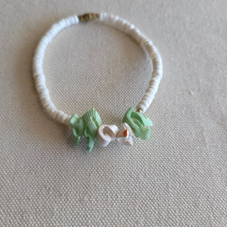 bri.craftique - White Pucca Shell Anklet/Bracelet