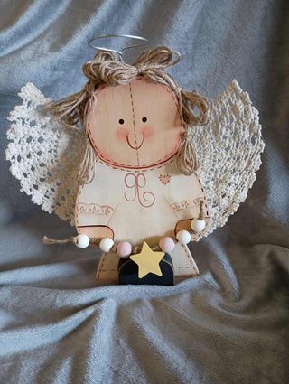 handmade wooden angel|123394