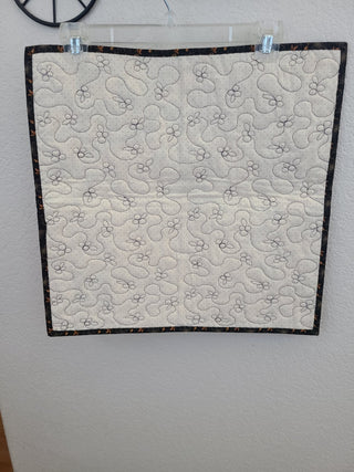 Hand-made Table or Wall-Hanging Quilt, 17-1/2"x17-1/2", RCD|93658