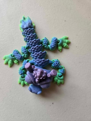 Flexi Baby Dragon (Color: Green, Blue, Violet)|65464