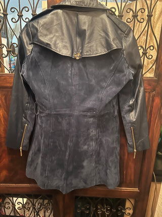MJ94-VTG 90;s IMAN Suede/Leather Jacket MTS