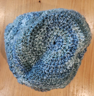 Knitted beanie, bucket shape, green variants, RSV|104612