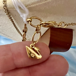 Vintage Swarovski Square Necklace MTS