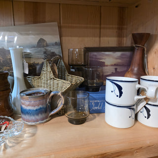 SALE - Studio Pottery - Beachy Glazed  Mug
