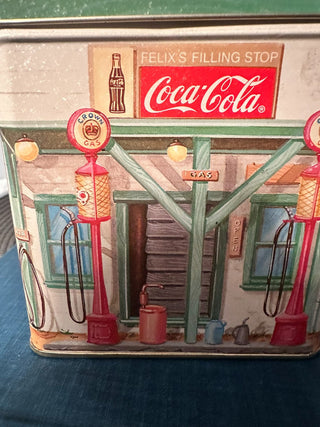 Coca-Cola tin 1994 Gas Pump  MTS