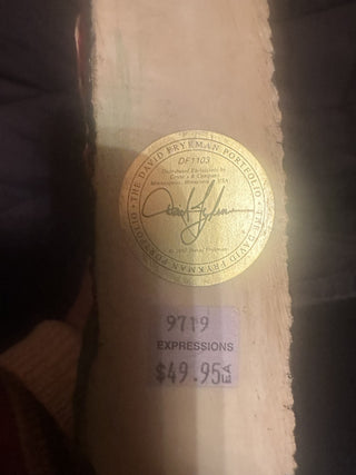 1997 David FryKman Santa Christmas Collection Limited Edition #62 VV MTS|138982