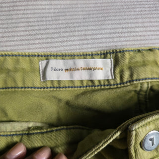 Pilcro & the Letterpress | Green Jean Shorts (32)