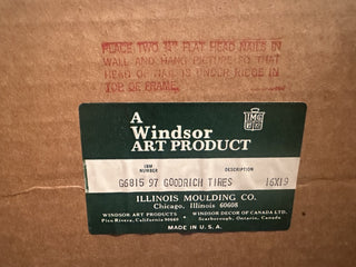 Elkins Garage picture and frame  #63 VV MTS|114633