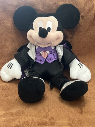 Disney Store Mickey Mouse Vampire Halloween plush toy - RSV|106857
