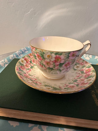 Vintage Teacup Staffordshire Maytime MTS|115396