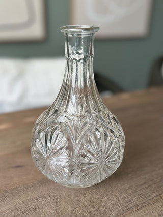 Vintage glass vase