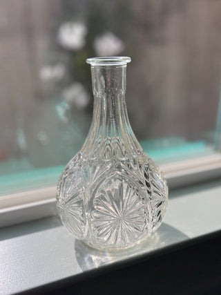 Vintage glass vase