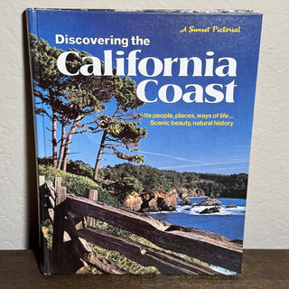 Vtg Discovering the California Coast Book MTS|81724