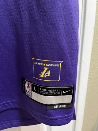NEW LA Lakers Youth Large 14/16 Davis #3 Jersey Nike Authentic NBA Apparel RCD|117335