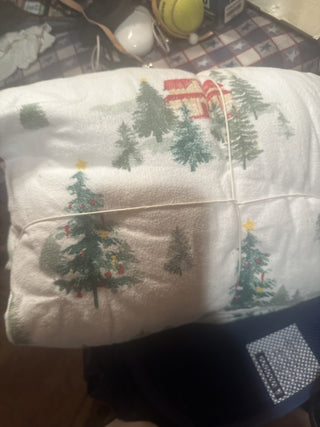 Christmas Queen Flannel Sheets and pillow cases #62 VV MTS|126236