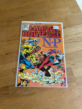Comic Book: Handbook Marvel Universe Issue 8