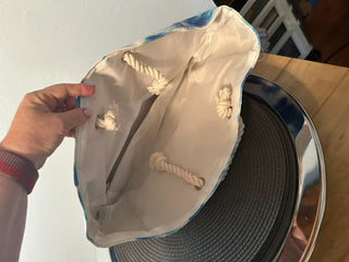 Handbag Blue Tie Dye Tote  MTS|83822