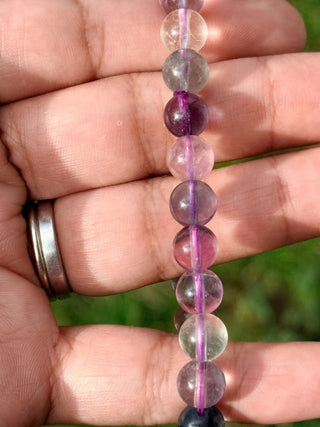 Fluorite Bead Bracelet