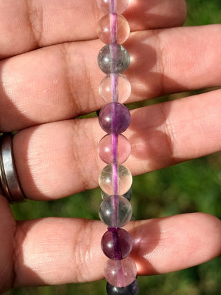 Fluorite Bead Bracelet