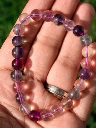 Fluorite Bead Bracelet
