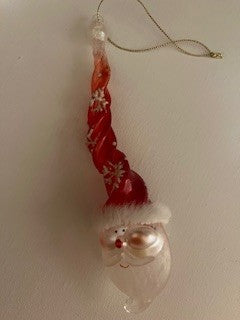 #2580 Acrylic Santa Ornament|127330
