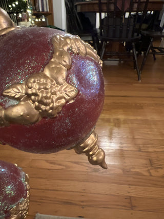 Flawed Ornament Lot of 2. No. 22 B-18 MTS|135227