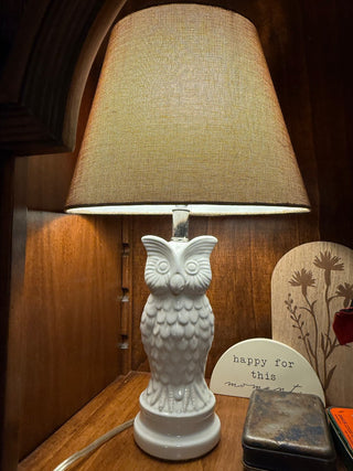 Vintage Owl lamp