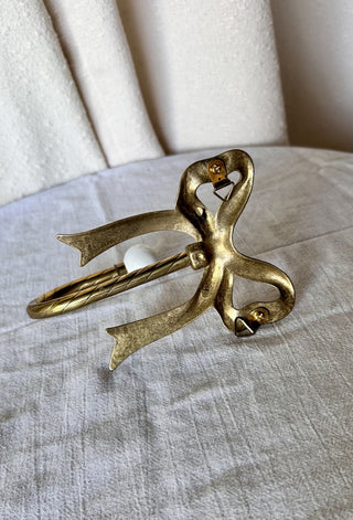 Vintage Brass Bow Hook (LZD - RSV)|71586