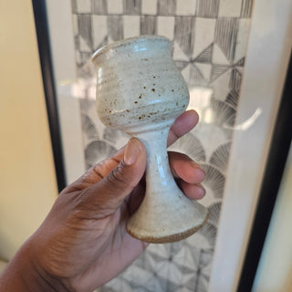 Studio Pottery - Earthenware Goblet #2