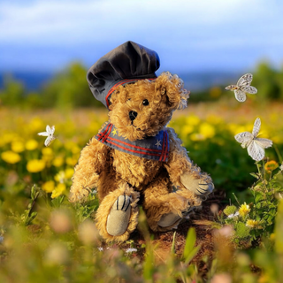 Boyds Bear Plush- (Mohair) Hampton T. Bearington 11" RCD