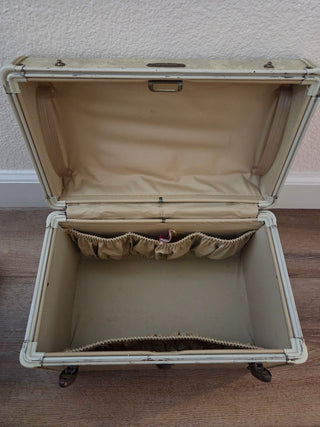 Samsonite Cosmetic Train Case, Marbled Beige, RCD