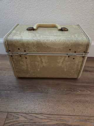 Samsonite Cosmetic Train Case, Marbled Beige, RCD