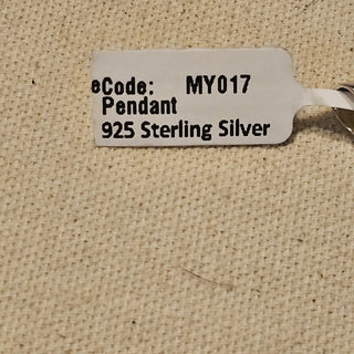 .925  brecciated mookaite pendant