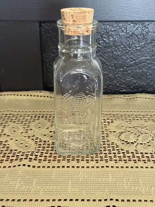 Vintage Honey Bee Bottle with Large Cork - RCD|99238