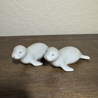 Vintage Otagiri Porcelain Seal Pup MTS|101227