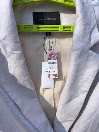 NWT Banana Republic Linen Blazer P12
