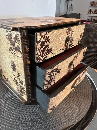 Chest Jewelry Box Wood Trinket MTS