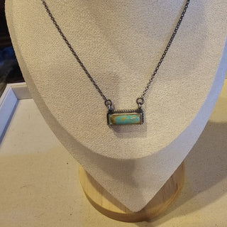 .925 16 " Native American signed by Dixon  kingsman necklace