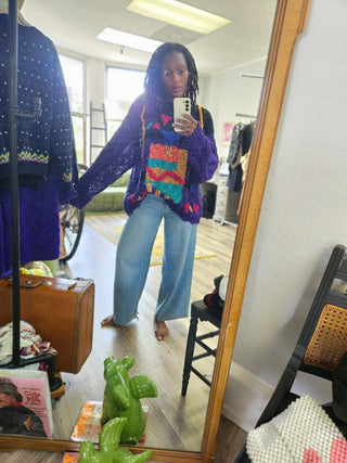 Vtg 90s Umen Studio Sweater - Size XL MTS|124501