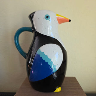 Tropical Toucan Ceramic Pitcher