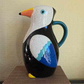 Tropical Toucan Ceramic Pitcher