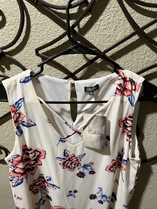 New with Tags Women's Size XL Sleeveless Floral Dress RCD|119392