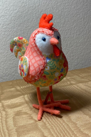 Flowered Coopster Chicken RSV|113186